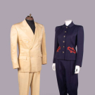 MENS SUMMER SUIT &amp; LADIES SKI SUIT, NEW YORK, 1941-1948