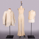 THREE LINEN OR COTTON MENS SUMMER SEPARATES, 1840-1860s