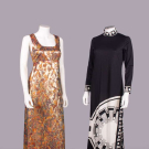 PAGANNE &amp; UNLABELED EVENING OR PARTY DRESSES, 1960-1970s