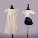 COTTON CHEMISE &amp; CORSET COVER, 1820-1840