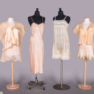 SIX SILK &amp; LACE LINGERIE SEPARATES, 1920-1930s