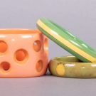 THREE BRUCE PANTTI BANGLE OR CUFF BRACELETS, USA