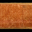 STAMPED SILK VELVET PANEL, SPAIN, c. 1700
