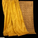 DAMASK OR CISELE VELVET HOUSEHOLD TEXTILES, FRANCE, LATE 19TH-EARLY 20TH C