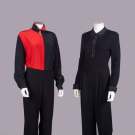 TWO DESIGNER PANT OR JUMPSUITS, FRANCE &amp; ITALY, 1990s