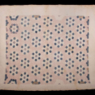 JOB’S TROUBLES HAND SEWN QUILT, USA, 1840s