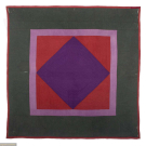 AMISH CENTER DIAMOND QUILT, PENNSYLVANIA, c. 1920