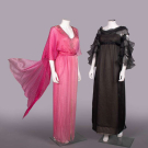 COUTURE DIOR &amp; OSCAR DE LA RENTA GOWNS FOR STUDY OR SALVAGE, 1960s &amp; 1980s