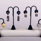 FOUR PAIR GIVENCHY EARCLIPS OR STUDS, PARIS, 1970-1990s