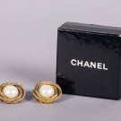 CHANEL EARCLIPS, PARIS, 1985