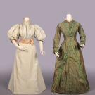 SILK VICTORIAN AFTERNOON &amp; DINNER GOWNS, LATE 1870-1890s