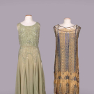BEADED &amp; SILK LACE PARTY DRESSES, 1920s