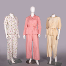 THREE PAIR OF LADIES PAJAMAS, FRANCE, 1930-1950