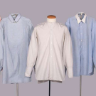 FIVE COTTON MENS SHIRTS, USA &amp; UK, 1900-1950