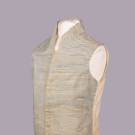 GENTS STRIPED SILK WAISTCOAT, c. 1795-1804
