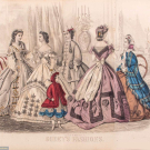 THREE GODEY’S LADY’S BOOKS, PHILADELPHIA, 1861-1868