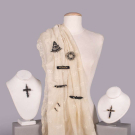 COLLECTION OF MOURNING JEWELRY, LATE 19TH C-1930s