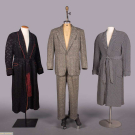 TWO GENTS ROBES &amp; ONE SUIT, USA, 1940-1950s