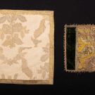  TWO SILK &amp; METALLIC BROCADE TEXTILES, FRANCE, 18TH C