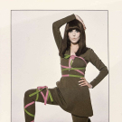  RUDI GERNREICH MINI DRESS, USA, A/W 1968