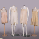FOUR SILK OR COTTON STEP-INS, 1900-1930
