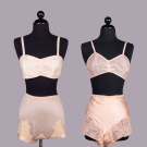 FOUR PIECES SILK LINGERIE, c.1925-35