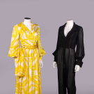 TWO SARMI JUMPSUIT ENSEMBLES, NEW YORK, c. 1970