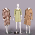 THREE OSCAR DE LA RENTA DAY DRESSES, USA, 1980-1990s