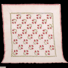  FINE TRAPUNTO &amp; APPLIQUE QUILT, USA, 1840s