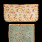 TWO SILK BROCADE PANELS, ITALY, 1720s-1750s