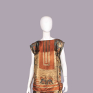 CHINOISERIE LAME’ EVENING DRESS, EARLY 1920s