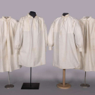  FOUR GENTS’ LINEN SHIRTS, USA, C. 1820