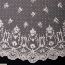  POINT DE GAZE LACE VEIL, 1860s