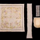 FOUR DECORATIVE DOMESTIC TEXTILES, USA &amp; ITALY, 1880 - 1900