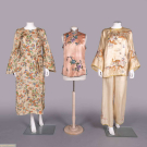THREE SILK EXPORT LOUNGE GARMENTS, JAPAN &amp; CHINA, 1920S &amp;1930S