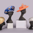 FOUR STATEMENT HATS, NEW YORK, LATE 20TH-EARLY 21ST C