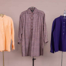 THREE YVES SAINT LAURENT PEASANT TOPS, 1970s