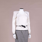 VALENTINO BLACK &amp; WHITE SWEATER &amp; SKIRT, 1980s