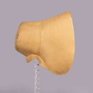 LADY’S LEGHORN STRAW BONNET, 1830s