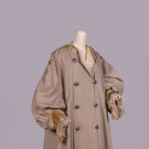 JEANNE PAQUIN EMBELLISHED WOOL EVENING COAT, PARIS, C. 1900