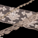 ANTIQUE METALLIC BOBBIN LACE &amp; EDGING, SPAIN, C. 1700