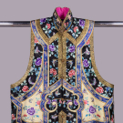 WOMAN’S EMBROIDERED SILK VEST, CHINA, EARLY 20TH C