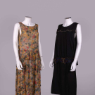  TWO SILK EVENING DRESSES, C. 1924 &amp; C. 1930