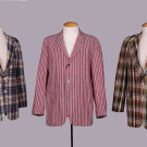 THREE GENTS’ PREPPY MADRAS PLAID OR STRIPED SPORTS COATS, 1960s