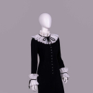 OSCAR DE LA RENTA VELVET GOWN, FALL 1983