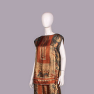 CHINOISERIE LAME’ EVENING DRESS, EARLY 1920s