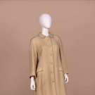 MURIEL KING WOOL TWILL COAT, 1950S