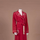 GLAMOUROUS EMBROIDERED ROBE, 1940S