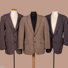 THREE GENTS’ HARRIS TWEED SPORT COATS, MID 20TH C