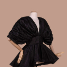 GALLERY OF WEARABLE ART AVANT GARDE RUCHED SILK TUNIC
